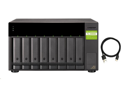 QNAP TL-D800C rozšiřující jednotka QNAP NAS (8xSATA,USB-C 3.2 Gen2)