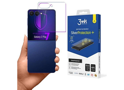 3mk ochranná folie SilverProtection+ pro Samsung Galaxy Z Flip 7 3mk ochranná folie SilverProtection+ pro Samsung Galaxy Z Flip 7