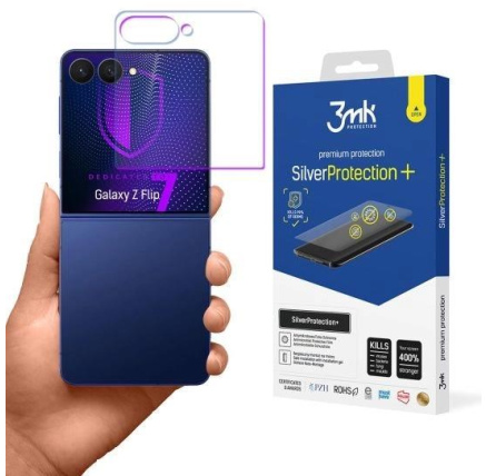 3mk ochranná folie SilverProtection+ pro Samsung Galaxy Z Flip 7 3mk ochranná folie SilverProtection+ pro Samsung Galaxy Z Flip 7