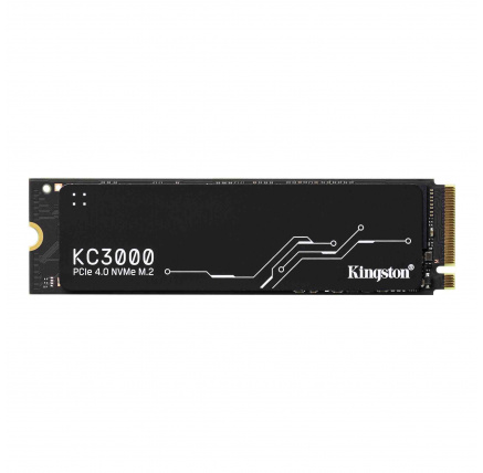 Kingston SSD 512GB KC3000 M.2 2280 NVMe™ PCIe Gen 4 (R 7000MB/s; W 3900MB/s)
