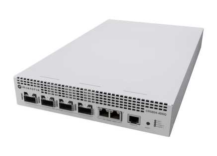 MikroTik CRS804-4DDQ-hRM 400GB Cloud Router Switch CRS804 DDQ