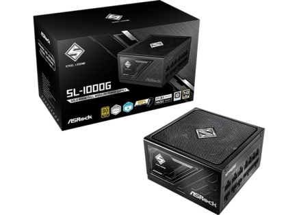 ASROCK zdroj SL-1000G,1000W, 80Plus Gold, 135 mm, ATX 3.1