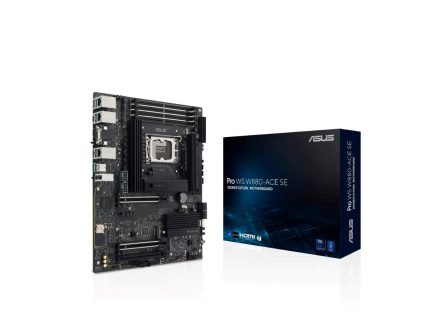 ASUS MB PRO WS W880-ACE SE, Intel W880, 4xDDR5, 1xThunderbolt, 1xHDMI, 1xVGA