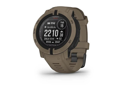Garmin GPS sportovní hodinky Instinct 2 Solar – Tactical Edition, Coyote Tan