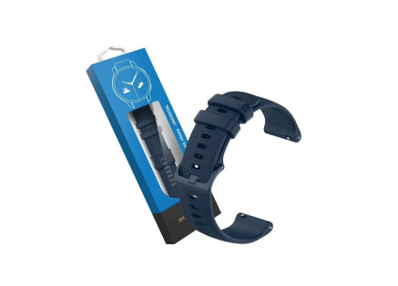 RhinoTech univerzální silikonový řemínek Quick Release 18mm, tmavě modrá RhinoTech univerzální silikonový řemínek Quick Release 18mm, tmavě modrá
