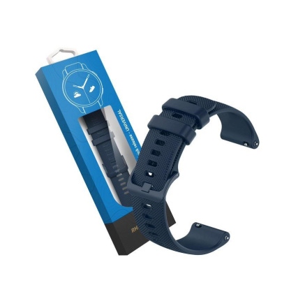 RhinoTech univerzální silikonový řemínek Quick Release 18mm, tmavě modrá
