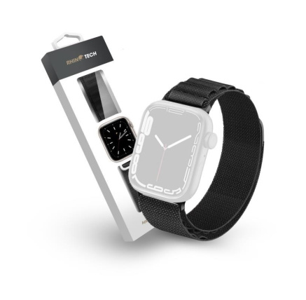 RhinoTech řemínek Ultra Alpine Loop pro Apple Watch 42/44/45/49m černá