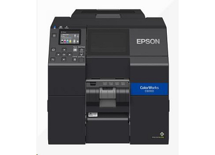 Epson ColorWorks CW-C6000Pe, peeler, disp., USB, Ethernet, black
