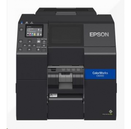 Epson ColorWorks CW-C6000Pe, peeler, disp., USB, Ethernet, black Epson ColorWorks CW-C6000Pe, peeler, disp., USB, Ethernet, black