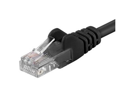 PremiumCord Patch kabel UTP RJ45-RJ45 CAT6 1,5m černá PremiumCord Patch kabel UTP RJ45-RJ45 CAT6 1,5m černá