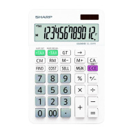 SHARP kalkulačka - SH-EL334W - bílá