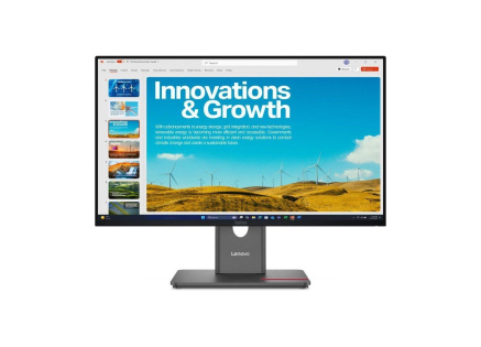 LENOVO LCD P24QD-40 - 23.8",IPS,16:9,2560x1440,120Hz,300cd/m2,1500:1,4ms(GtG),DP,HDMI,DPout,DC,USB Hub,USB-C,RJ45,Pivot