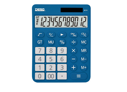DESQ Kalkulačka XL, tmavě modrá