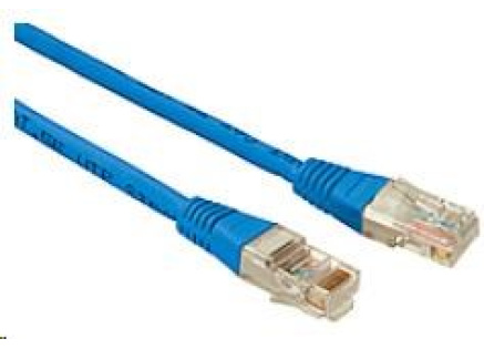 Solarix Patch kabel CAT5E UTP PVC 3m modrý non-snag-proof C5E-155BU-3MB