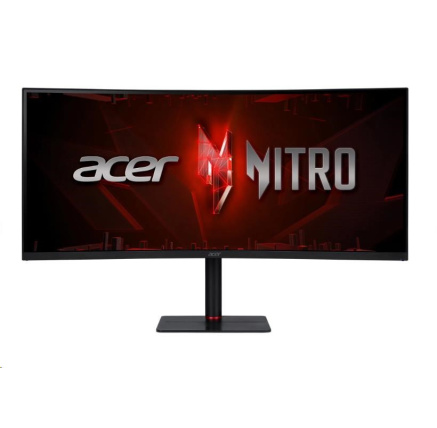 ACER LCD Nitro XV345CURX,34" Curved VA LED WQHD,240Hz,1ms,300nits,Audio,Repro,Vesa,HDMI,DP,Black