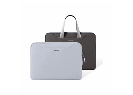 tomtoc Light-A21 Dual-color Slim Laptop Handbag, 13,5 Inch - Blue