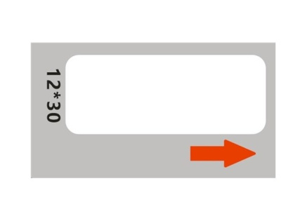Niimbot štítky RP 12x30mm 195ks White pro D11 a D110