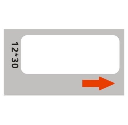 Niimbot štítky RP 12x30mm 195ks White pro D11 a D110 Niimbot štítky RP 12x30mm 195ks White pro D11 a D110