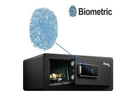 Master Lock Velký biometrický trezor  LX110BEURHRO - POŠKOZENÝ OBAL