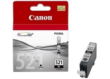 - černá inkoustová náplň CANON CLI-521BK (CLI521BK)