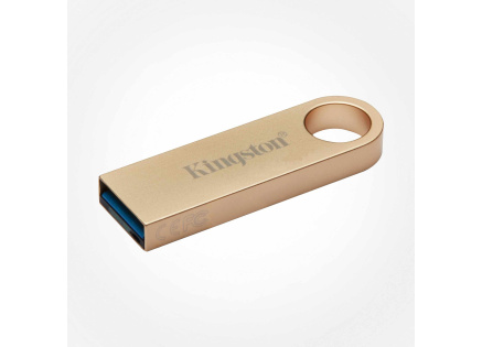 Kingston 64GB DataTraveler DTSE9, 3. Generace, USB 3.2, zlatá