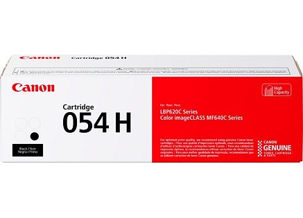 Canon TONER CRG-054H černý pro LBP621Cw, LBP623Cdw, MF641Cw, MF643Cdw (3 100 str.)