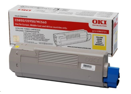 Oki Toner Žlutý do C5850/C5950/MC560 (6 000 stránek)