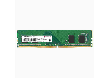 TRANSCEND DIMM DDR4 8GB 2666MHz 1Rx16 1Gx16 CL19 1.2V