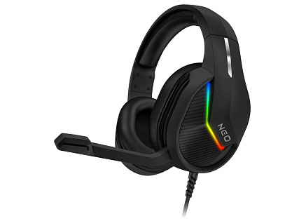 CONNECT IT NEO herní sluchátka s mikrofonem, 1xJack+USB, černá CONNECT IT NEO herní sluchátka s mikrofonem, 1xJack+USB, černá