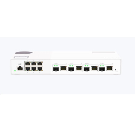 QNAP switch QSW-M2106-4C (6x2,5GbE,4x10GbE/SFP+combo) QNAP switch QSW-M2106-4C (6x2,5GbE,4x10GbE/SFP+combo)