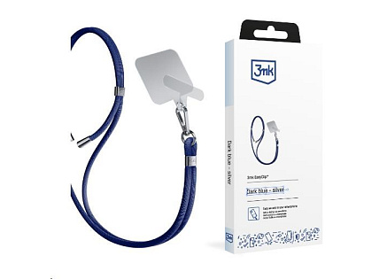 3mk EasyClip Dark Blue (silver) 3mk EasyClip Dark Blue (silver)