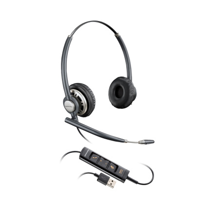 Poly EncorePro 725 USB-A Stereo Headset TAA
