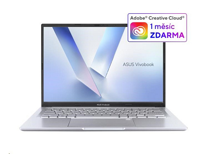 ASUS NTB Vivobook 14 (M1405NAQ-LY057), R5 150, 14" 1920x1200, 8GB, 512GB SSD, Radeon, No OS, Cool Silver