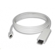 PREMIUMCORD Kabel Mini DisplayPort - HDMI 1m, bílý