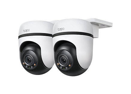 TP-Link Tapo C510W(2-pack) venkovní-outdoor kamera, (3MP, PTZ, 2K 1296p, WiFi, IR 30m, micro SD card)