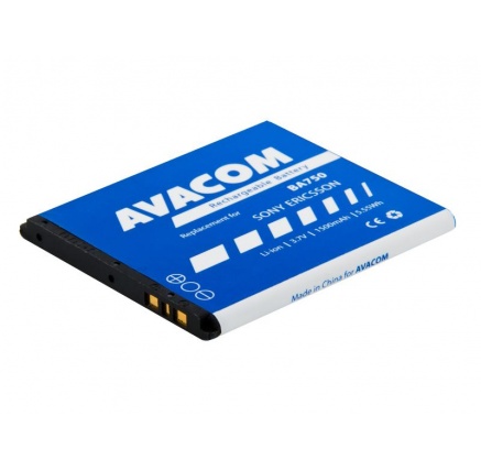 AVACOM baterie do mobilu Sony Ericsson Xperia Arc, Xperia Arc S Li-Ion 3,7V 1500mAh (náhrada BA750) AVACOM baterie do mobilu Sony Ericsson Xperia Arc, Xperia Arc S Li-Ion 3,7V 1500mAh (náhrada BA750)