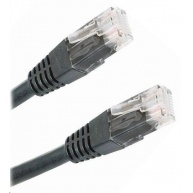 Patch kabel Cat6, UTP - 2m, černý