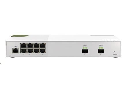 QNAP switch QSW-M2108-2S (8x2,5GbE,2xSFP+) QNAP switch QSW-M2108-2S (8x2,5GbE,2xSFP+)