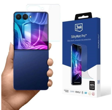 3mk ochranná folie Silky Matt PRO pro Samsung Galaxy Z Flip 7 3mk ochranná folie Silky Matt PRO pro Samsung Galaxy Z Flip 7