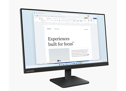 LENOVO LCD L24-4e - 23.8",IPS,16:9,1920x1080,4/6ms,250 cd/m2,1300:1,HDMI.VGA,VESA,3Y