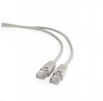 GEMBIRD kabel patchcord Cat5e UTP 0,25m, šedý