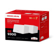 MERCUSYS Halo H47BE(2-pack) WiFi7 Mesh (BE9300,2,4GHz/5GHz/6GHz,3x2,5GbELAN/WAN)