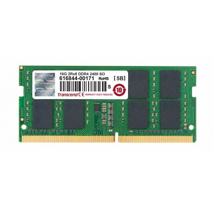 TRANSCEND SODIMM DDR4 16GB 2400MHz 2Rx8 CL17
