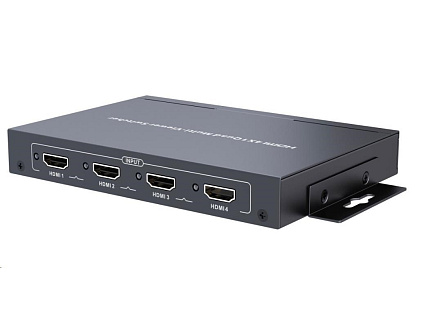 PREMIUMCORD HDMI 4 vstupy - 1 výstup, multi zobrazovací systém