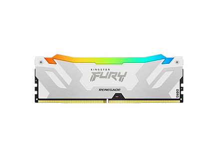 KINGSTON DIMM DDR5 32GB 6400MT/s CL32 FURY Renegade RGB White XMP