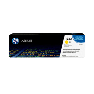 HP 125A Yellow LJ Toner Cart, CB542A (1,400 pages)