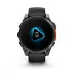 Garmin fenix® 8 – 47 mm, AMOLED, Slate grey a Černý silikonový řemínek