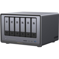 UGREEN NASync DXP6800 Pro (10C/i5-1235U/4,4GHz/8GBRAM/6xSATA/2xM.2/2x10GbE/1xPCIe/2xTB/2xUSB2.0/2xUSB3.2/HDMI/SD)
