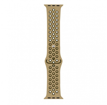 RhinoTech sportovní řemínek pro Apple Watch 38 / 40mm Béžovo-černá
