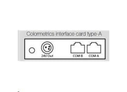 Colormetrics interface card, type-A
